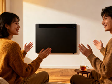 Infraroodpanelen in de woonkamer